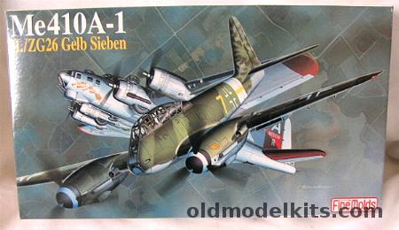 Fine Molds 1/72 Me-410A-1 From II./ZG26 Gelb Sieben And FP12 Me-410 A-1 Luftwaffe KG51 Edelweiss - (Me-410), FP11-2800 plastic model kit